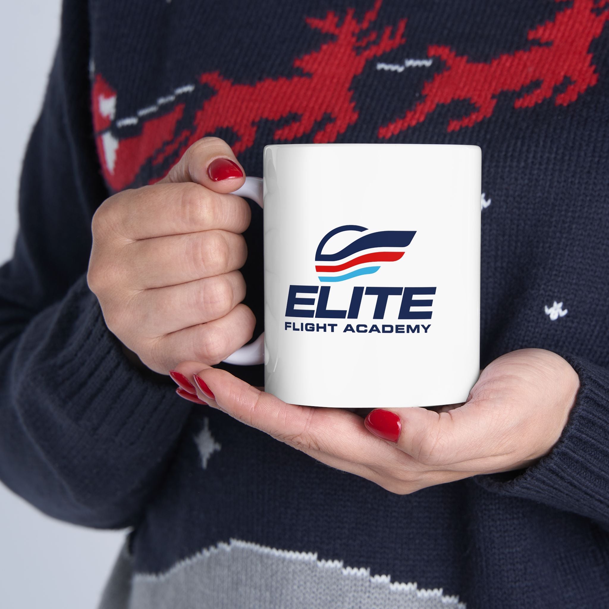 Elite Flight Academy Ceramic Mug, (11oz, 15oz)