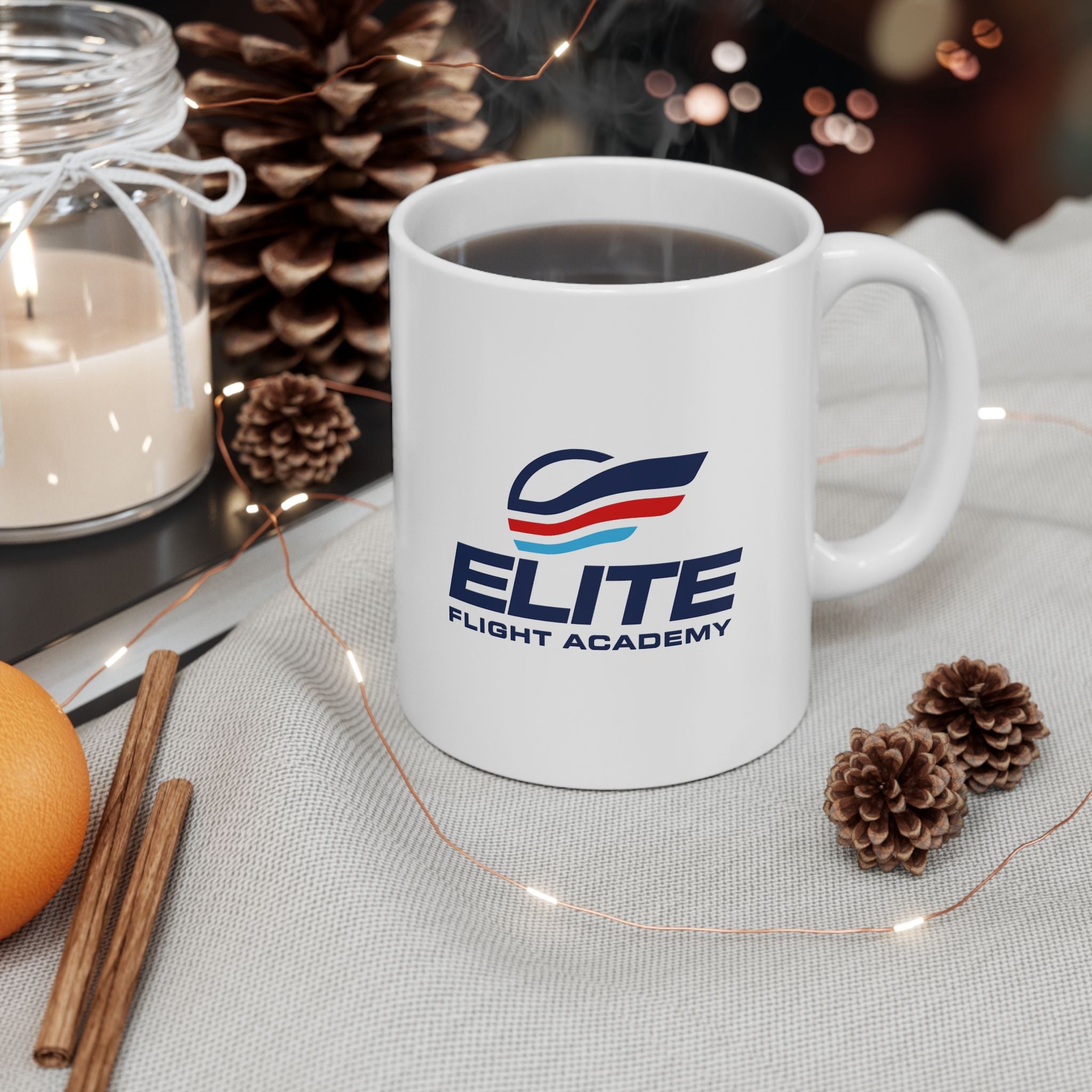 Elite Flight Academy Ceramic Mug, (11oz, 15oz)