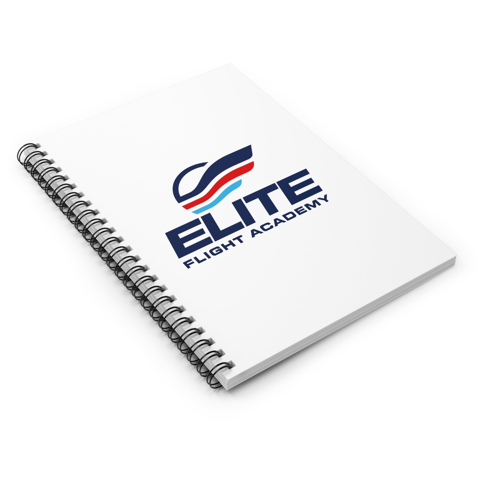 Elite Flight Academy Spiral Notebook - Ruled Line