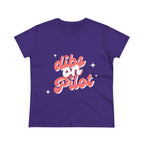 Dibs on Pilot Women's Midweight Cotton Tee