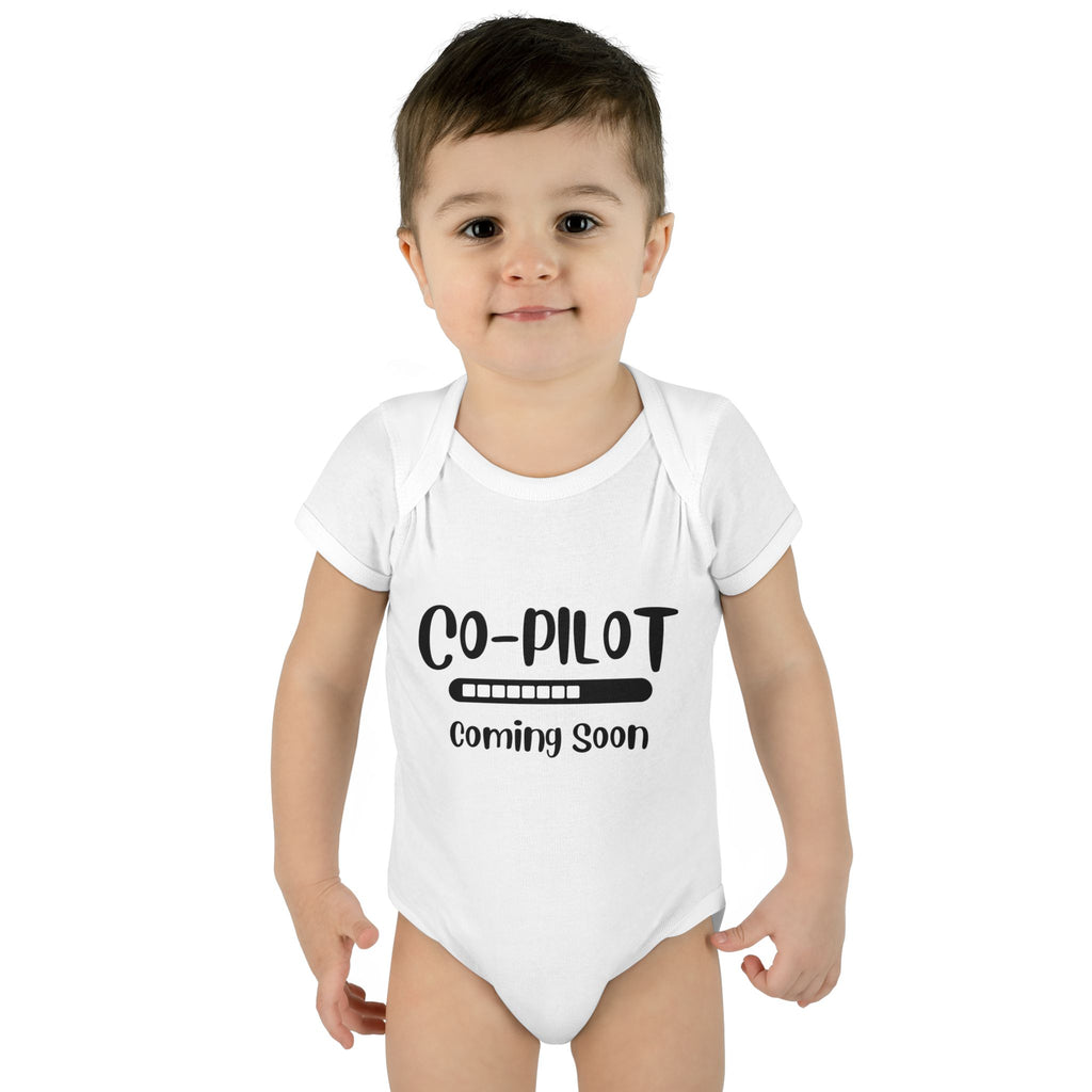 Co-Pilot Infant Baby Rib Bodysuit
