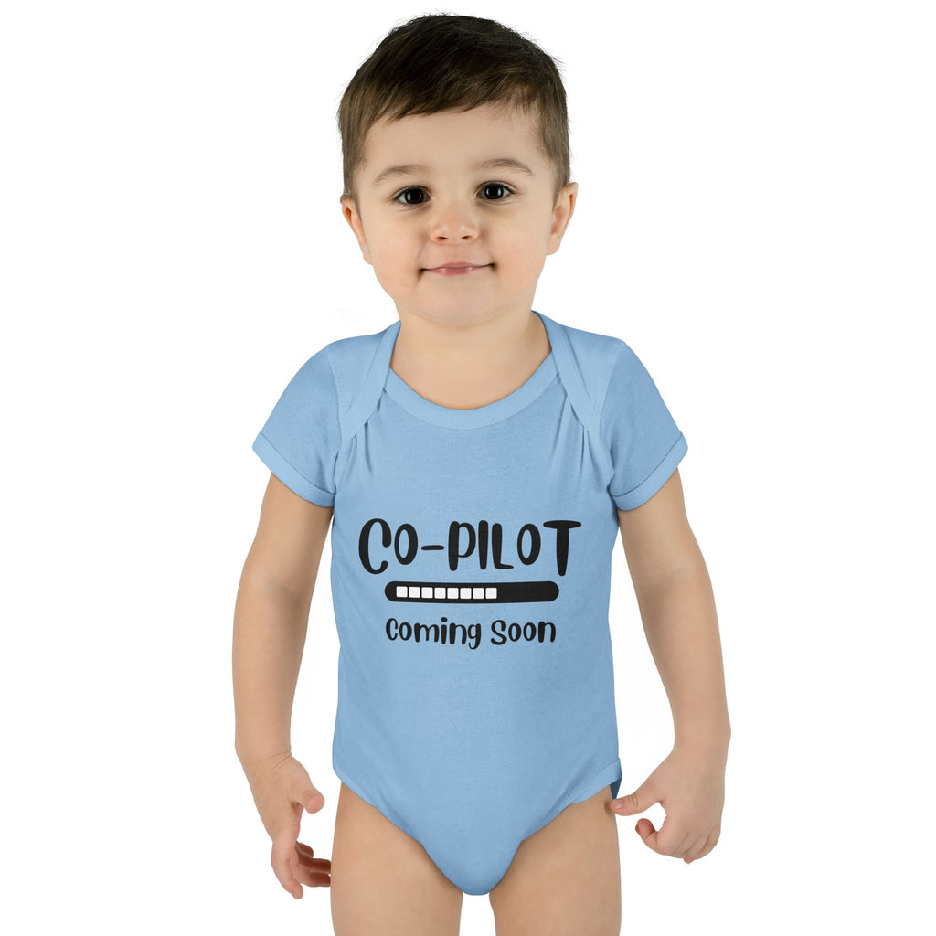 Co-Pilot Infant Baby Rib Bodysuit