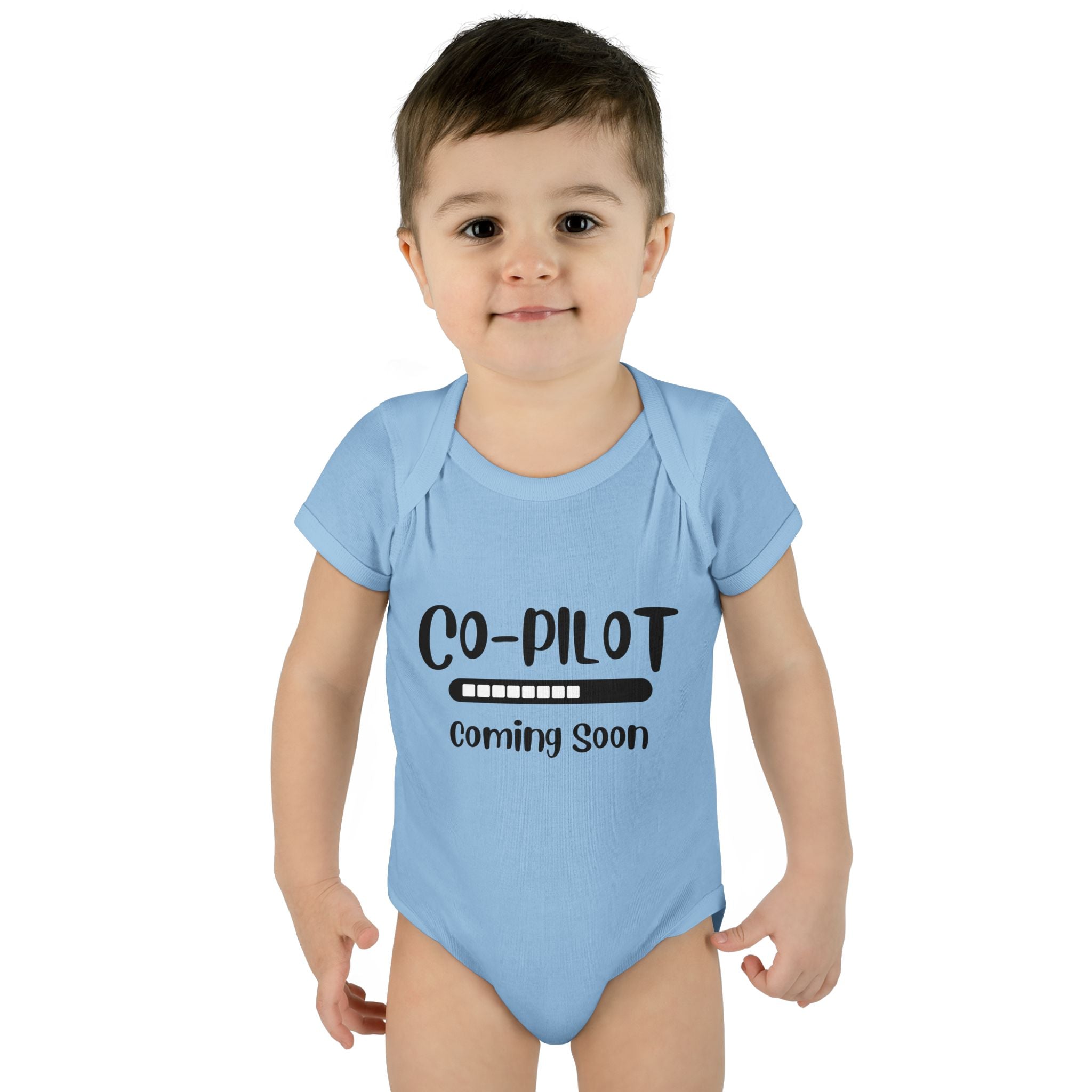 Co-Pilot Infant Baby Rib Bodysuit