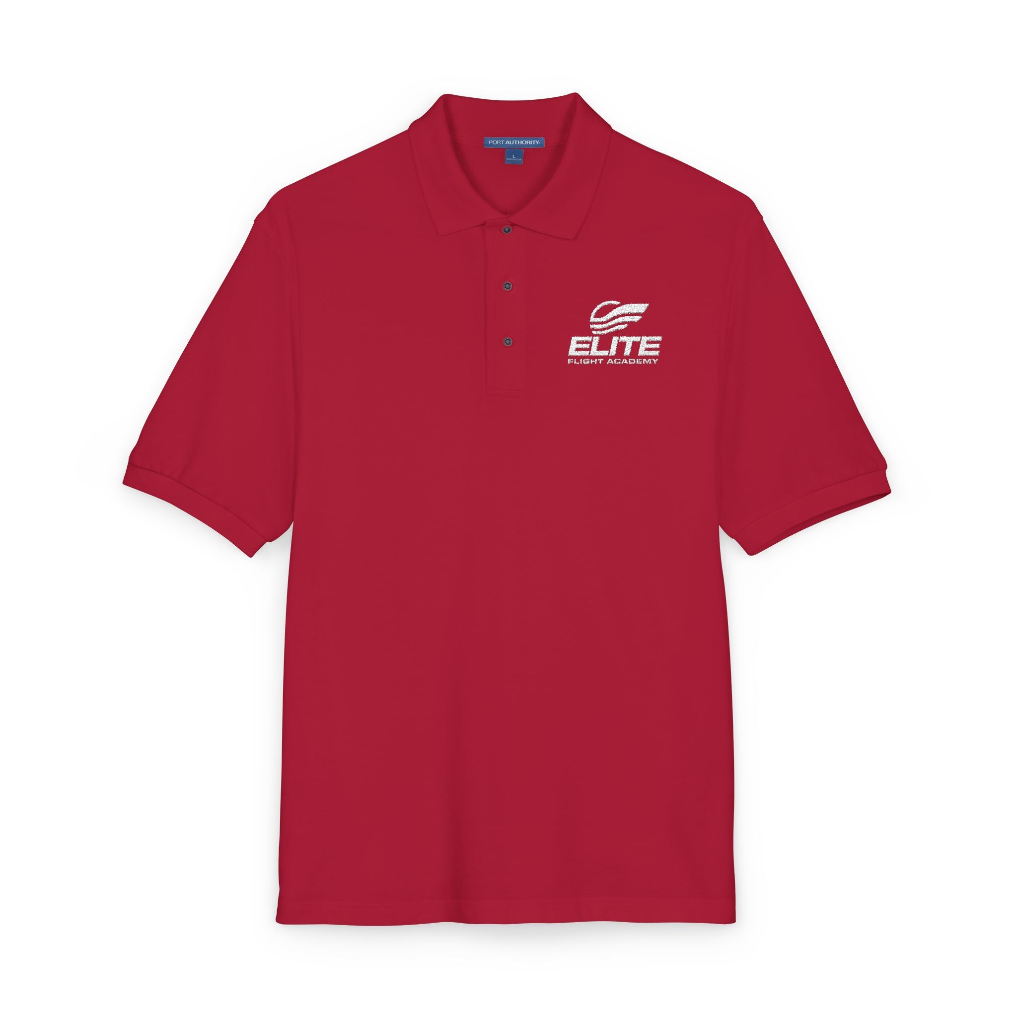Elite Flight Academy Embroidered Polo Shirt – Lightweight Performance Polo
