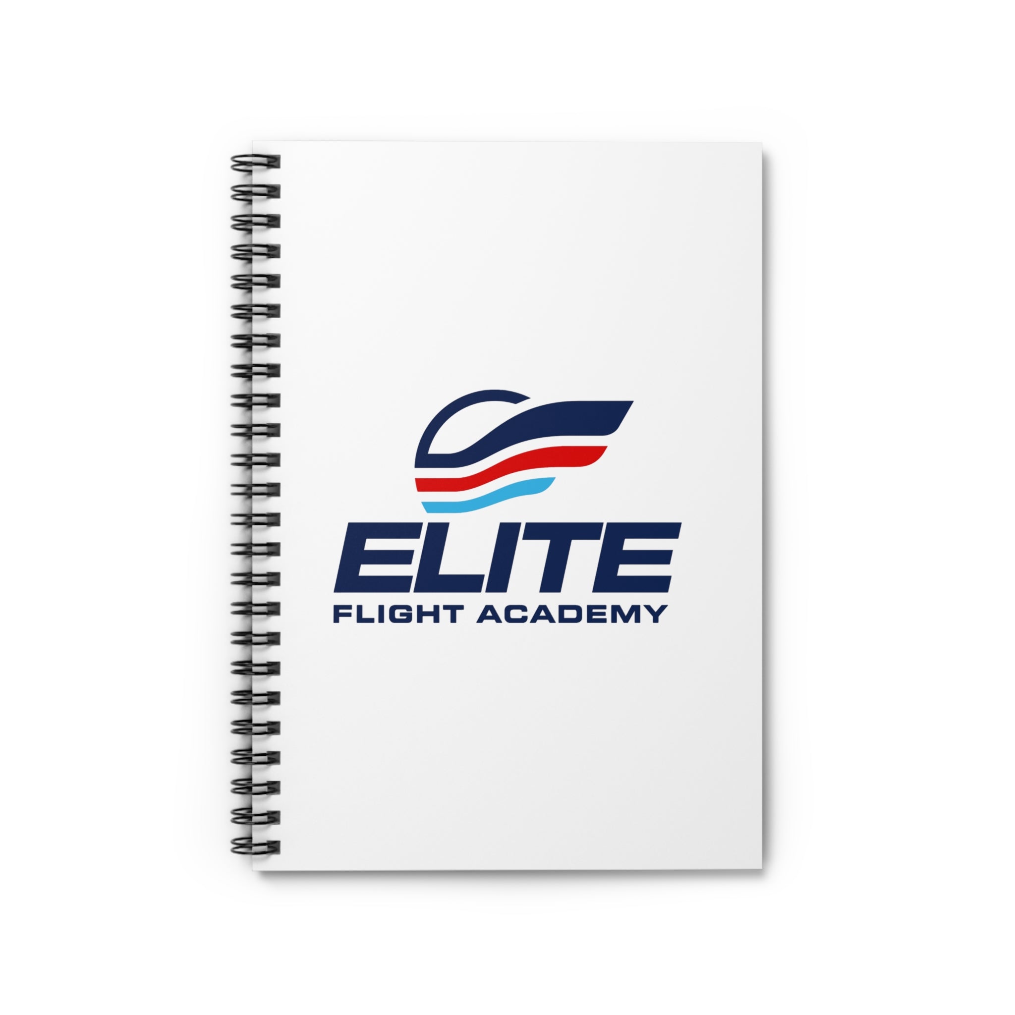 Elite Flight Academy Spiral Notebook - Ruled Line