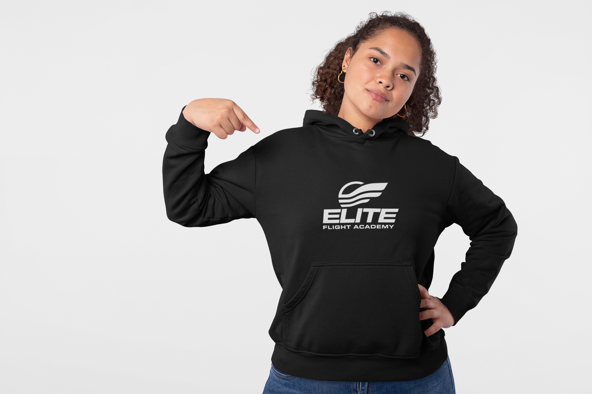 Elite Flight Academy Unisex Heavy Blend™ Hooded Sweatshirt