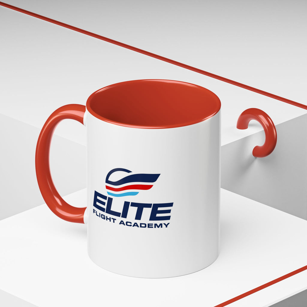 Elite Flight Academy Accent Coffee Mug, 11oz