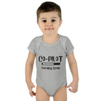 Co-Pilot Infant Baby Rib Bodysuit