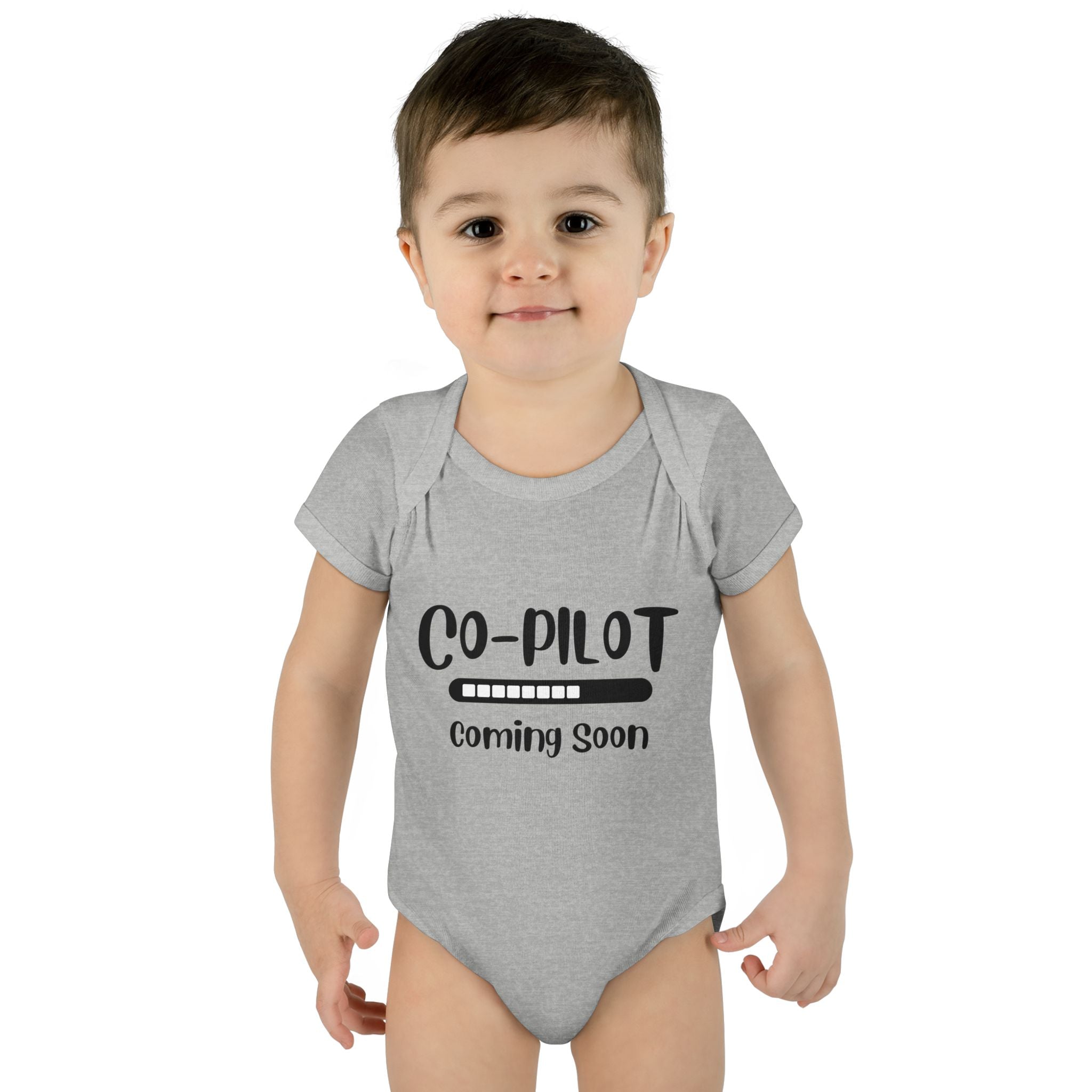 Co-Pilot Infant Baby Rib Bodysuit
