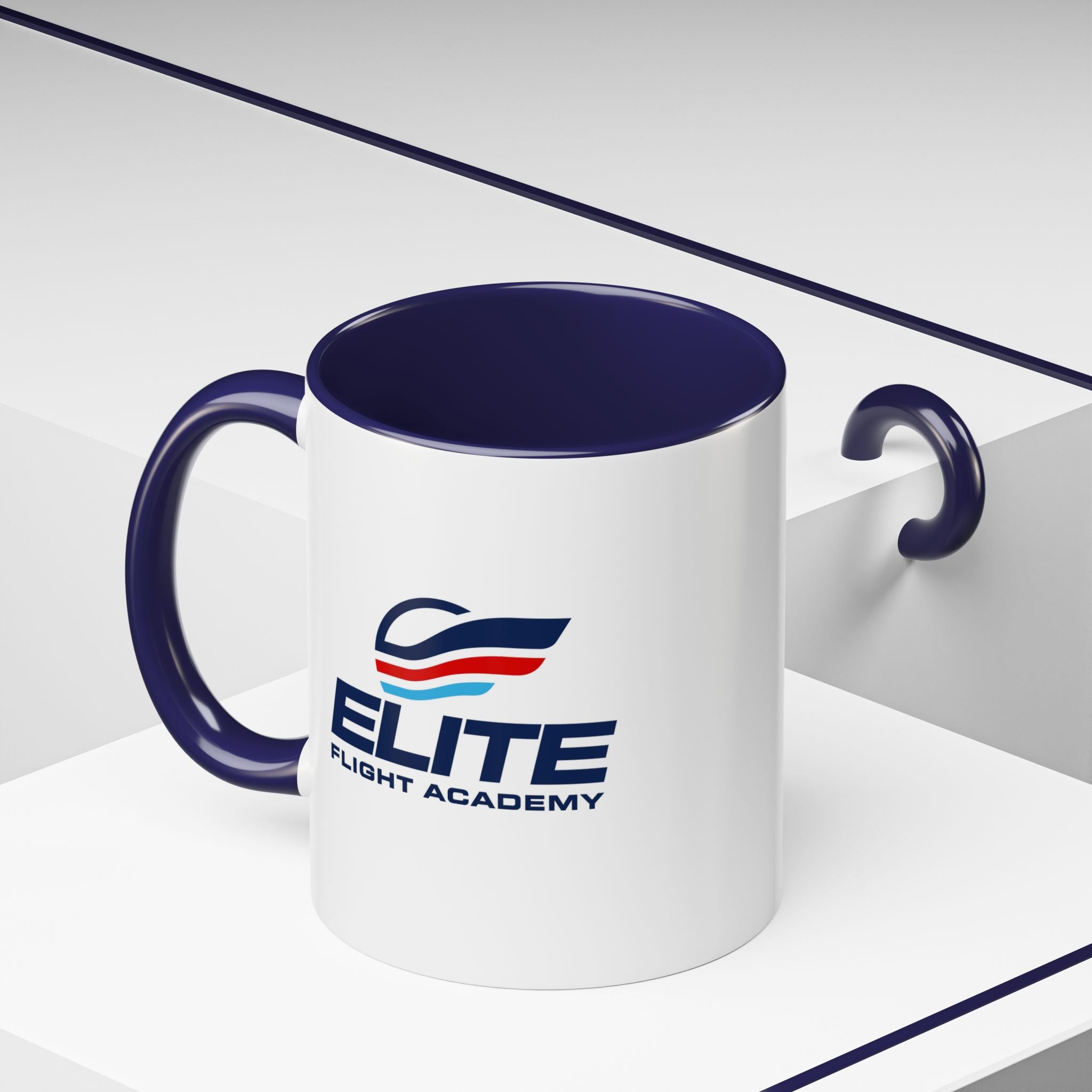 Elite Flight Academy Accent Coffee Mug, 11oz