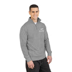 EFA Embroidered Quarter-Zip Fleece Pullover — Lightweight Cozy Sweatshirt