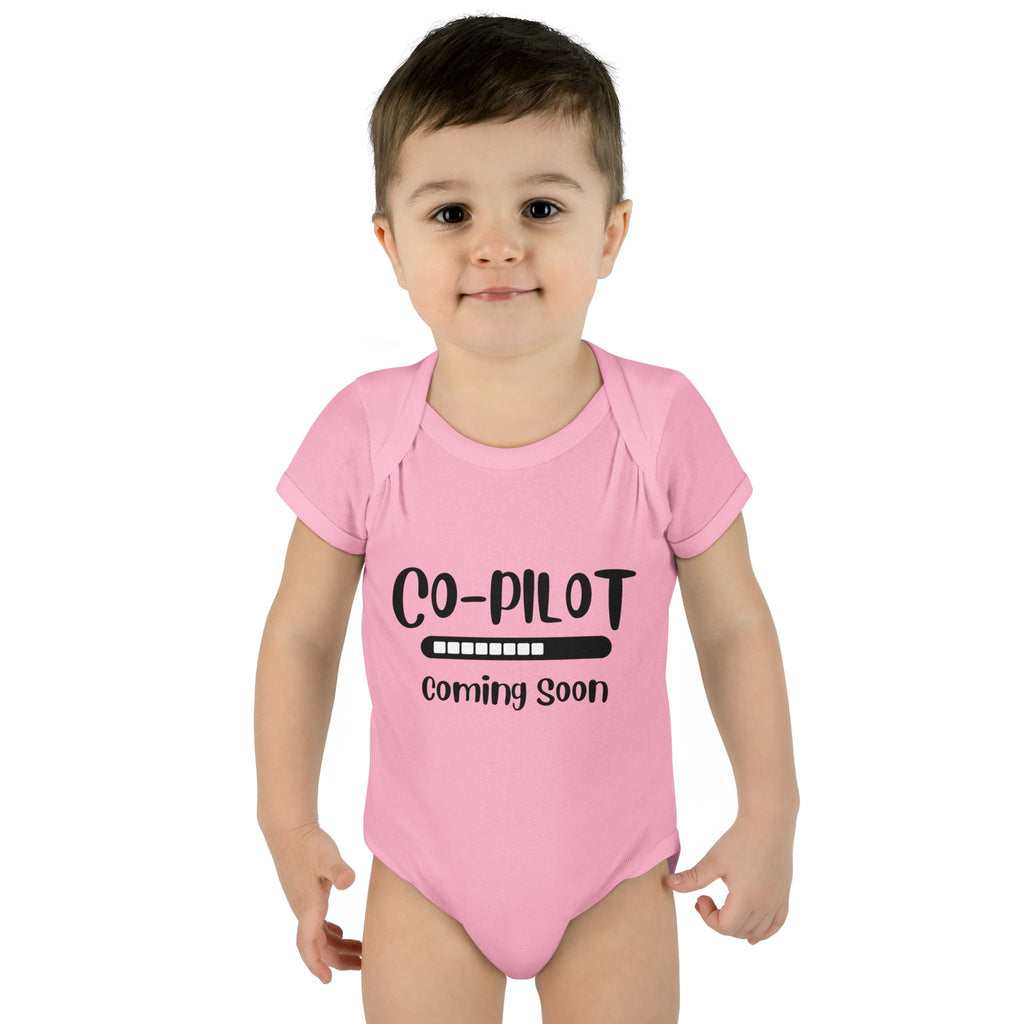 Co-Pilot Infant Baby Rib Bodysuit