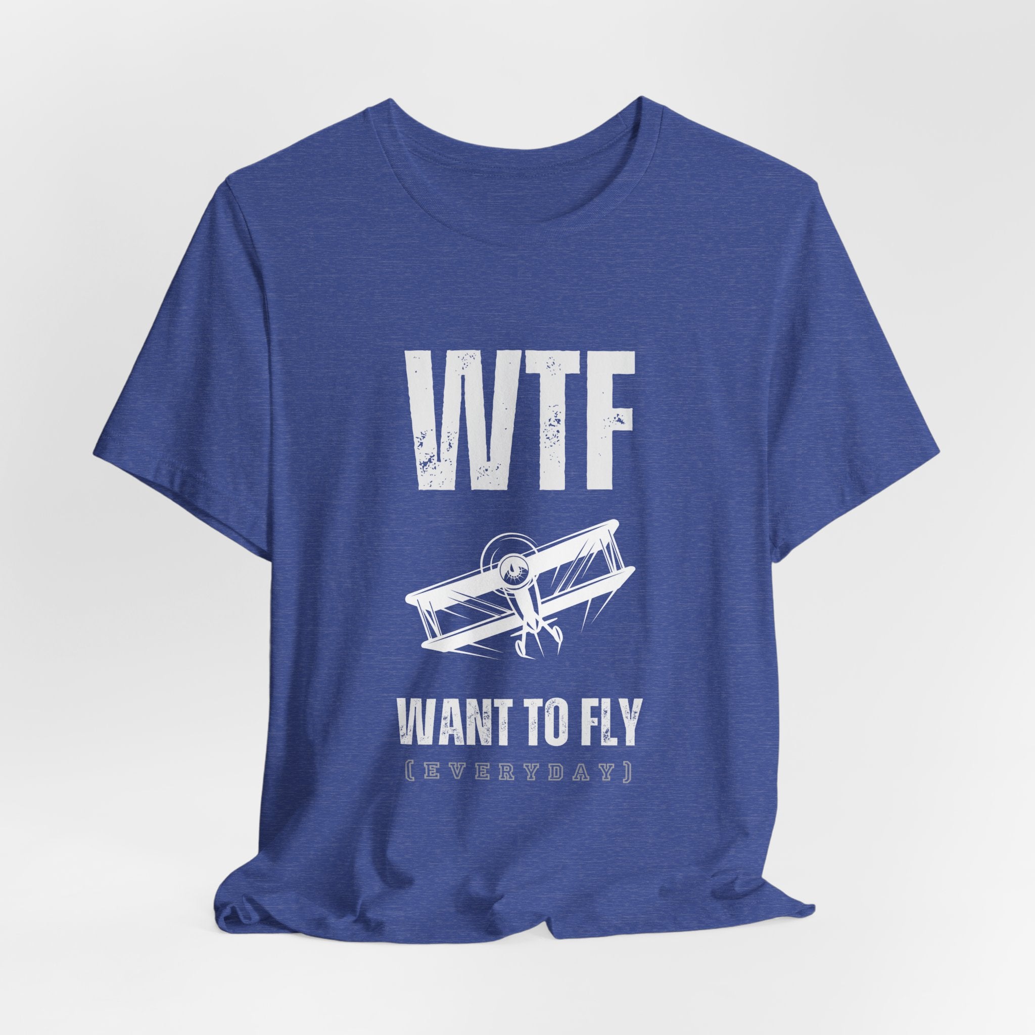 WTF, Want to Fly Sleeve Tee