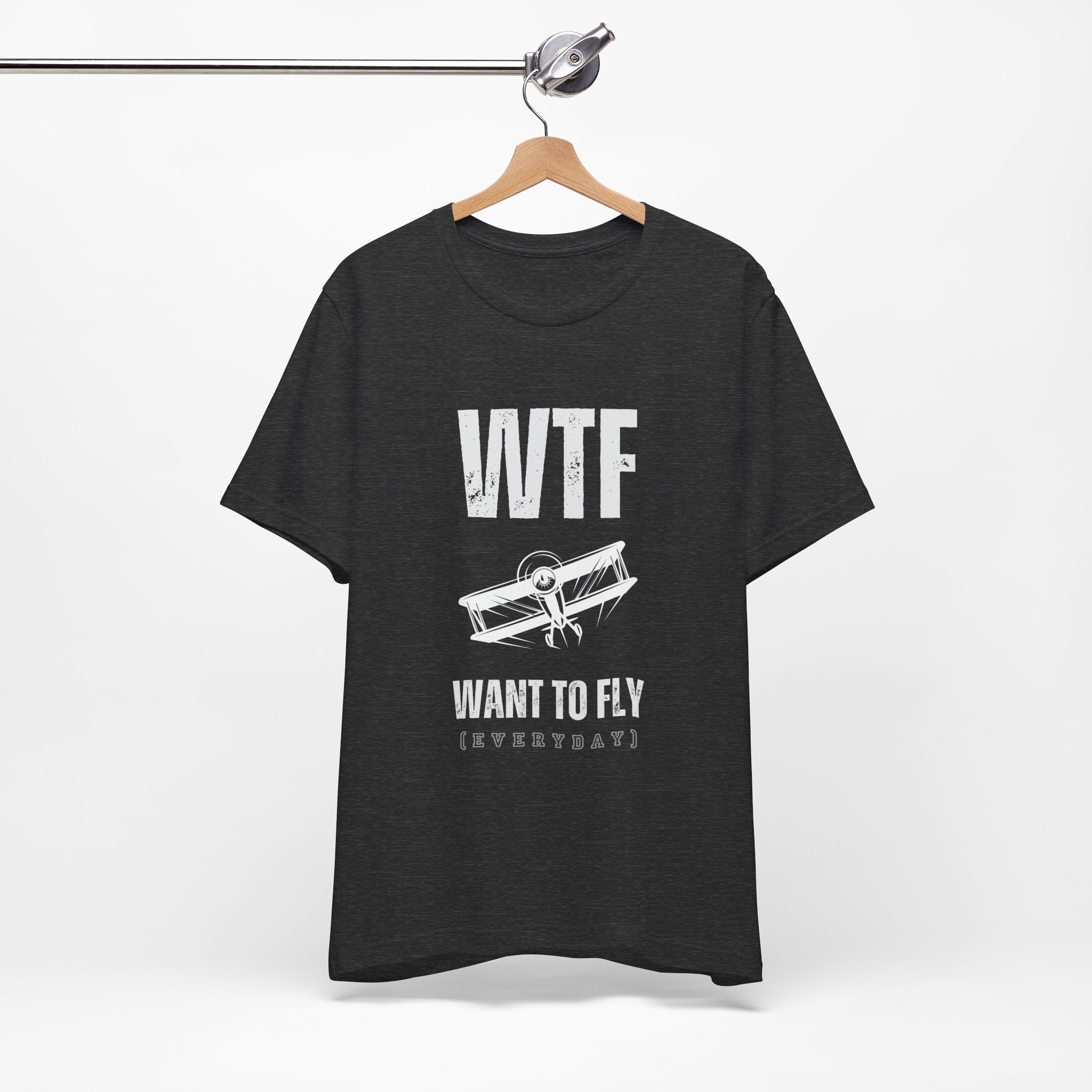 WTF, Want to Fly Sleeve Tee