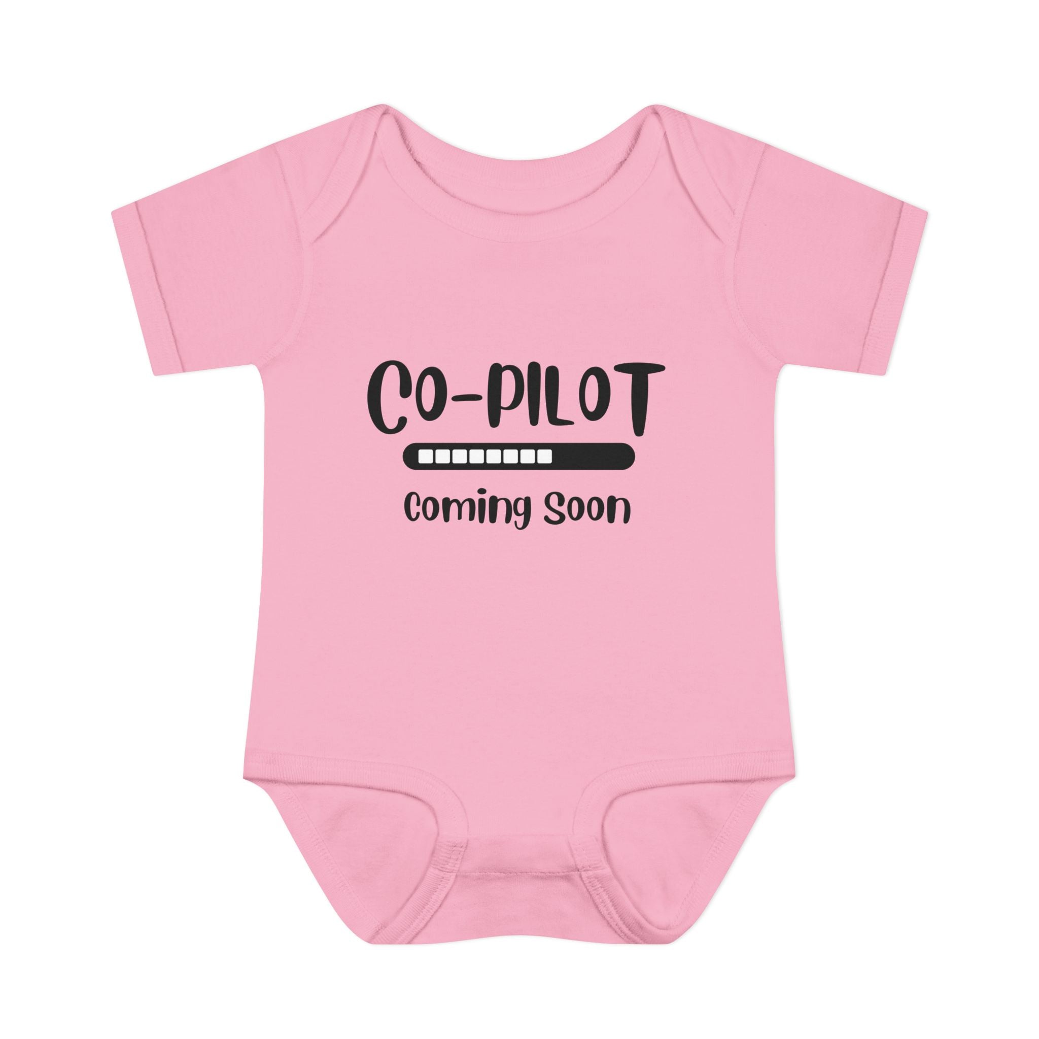 Co-Pilot Infant Baby Rib Bodysuit