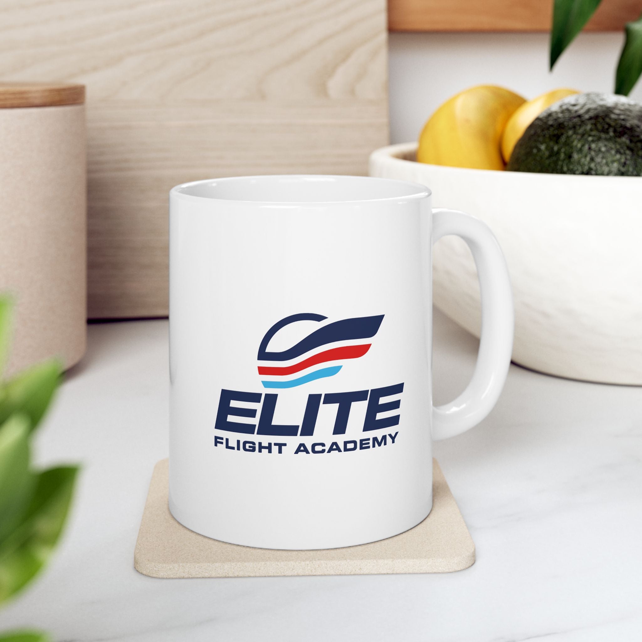 Elite Flight Academy Ceramic Mug, (11oz, 15oz)